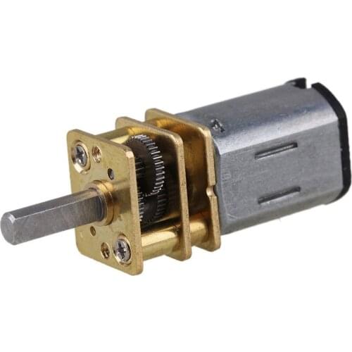 12mm Silver GA12-N20 75RPM Miniature Metal Electric 3V DC Gear Motor Gearwheel with 10mm Output Shaft