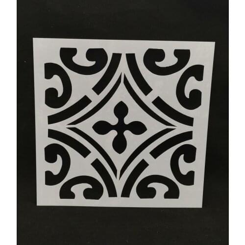 15*15 Creative Layering Stencils Spray stencil DIY Scrapbook photo album Decorative Embossing DIY Card Crafts