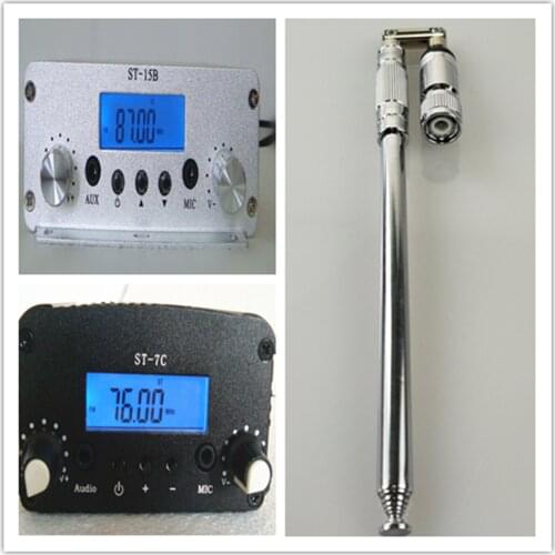 Two types Stereo FM broadcasting transmitter + antenna Community, villa, drive-in radio transmitter
