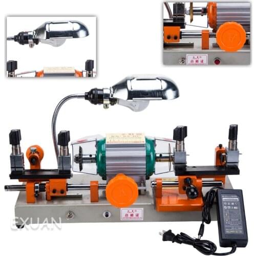 Key Copy Duplicate Cutting Machine Multi-function RH-2AS Horizontal Locksmith Tools with Brush lengthen clamp