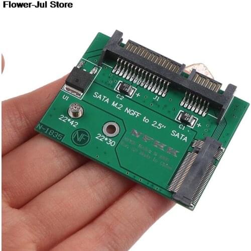 M.2 NGFF Ssd Solid State Hard Disk To Half High 2.5 Inch Sata3 Adapter Card