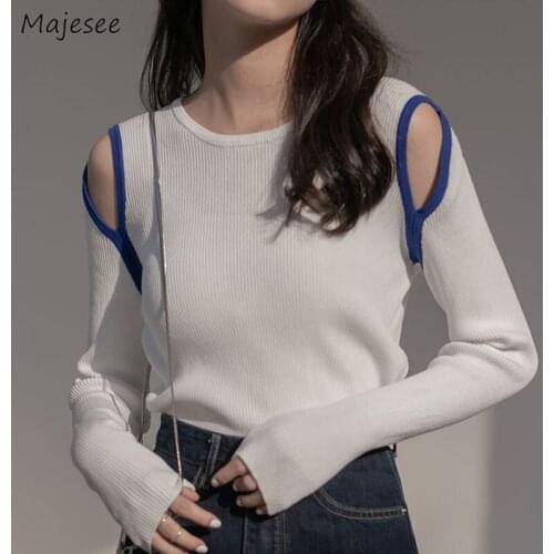 Majesee Women's Knitted T-shirts