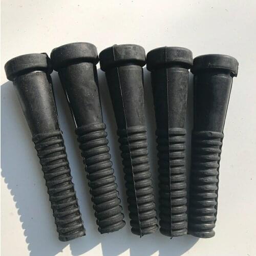 50PCS 9.5CM Poultry Plucker Picker Fingers Hair Removal Machine Glue Stick Heavy Duty Plucking For Chicken Ducks Geese