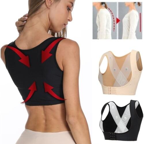 Miss Moly Invisible Chest Lifter Sleeveless Corrective Underwear Body Corrector Woman Lifting Shapewear Tops Nylon Corset