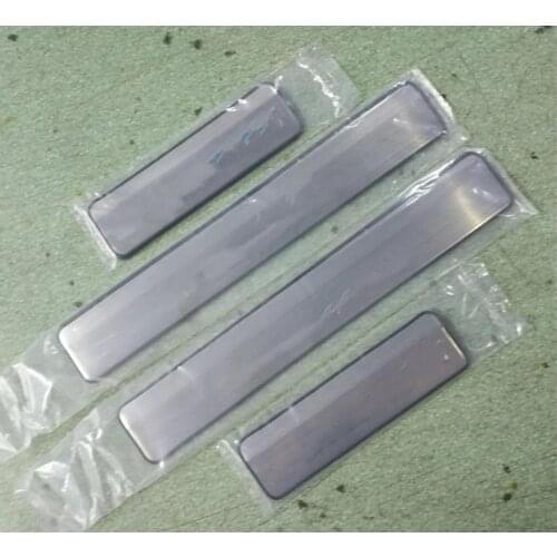 Stainless Steel Side Door Sill Threshold Scuff Plate 2008-2013 For Mitsubishi Lancer Car styling