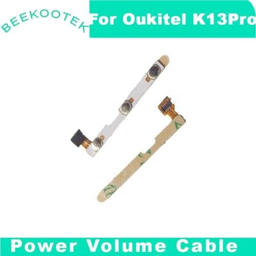 New Original oukitel k13 pro power on/off+ volume FPC Key up/down button flex cable FPC For oukitel k13 pro Phone