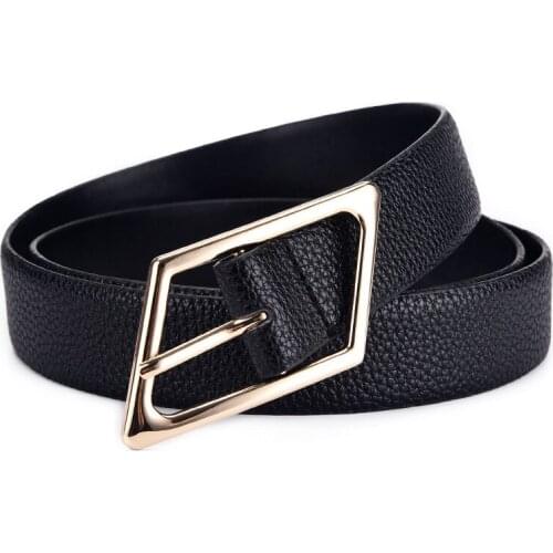 Fashions New womens Rhomboid buckle Waist Belt designer mens /womens simple decoration womens fashion jeans belts Waistband