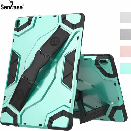 Shockproof Armor TPU PC Portable Hand Strap Stand Tablet Cover For Lenovo Tab P10 10.1 inch TB-X705L TB-X705F TB X705 X705F Case