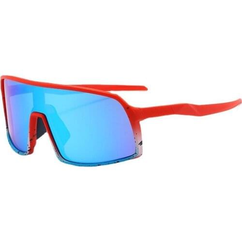 Bicycle glasses / cycling glasses, windproof, polarized, for BMX riders, unisex, green