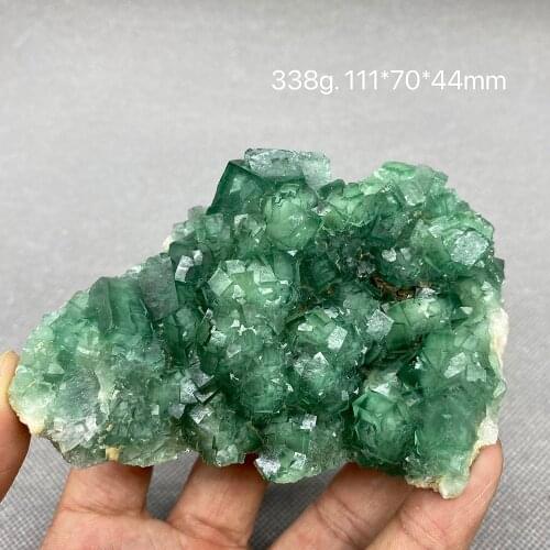 100% Natural green fluorite Mineral specimen cluster Stones and crystals Healing crystal Free shipping