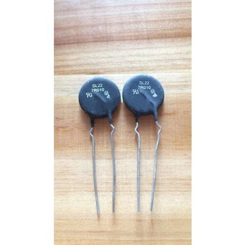 2pcs Thermistor SL22-7R010 NTC 10A 20MM