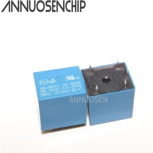 5PCS/lot Relay SRU-05VDC-SL-C SRU-12VDC-SL-C SRU-24VDC-SL-C T70 15A 5PIN