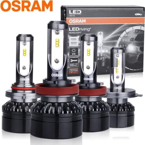 OSRAM car led H1 H7 H4 HB4 HB3 Bulbs 9005 9006 9012 HIR2 h11 led H1 lampe led headlight ampoule Auto fog light lamp 6000K white