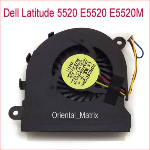 Free Shipping New DFS470805WL0T DC5V 0.4A For Dell Latitude E5520M 5520 E5520 PN:3WR3D Laptop CPU Cooler Cooling Fan