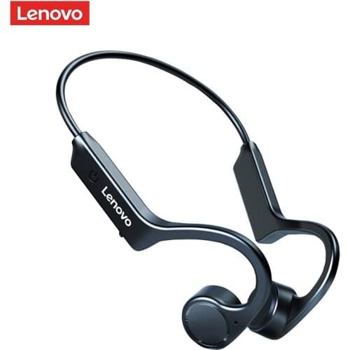 Lenovo - X4 Wireless Bluetooth Headphones, Bone Conduction Audio Device, Support Sport, Running, Waterproof, Neck Hanging