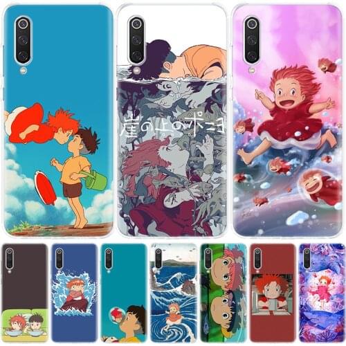 Ponyo on the Cliff By The Sea Phone Case for Xiaomi Redmi Note 10 9S 9 8T 9 8 7 7A 8A 9A 9C 6A 6 S2 K20 S30 Pro Fashion Cover Ca