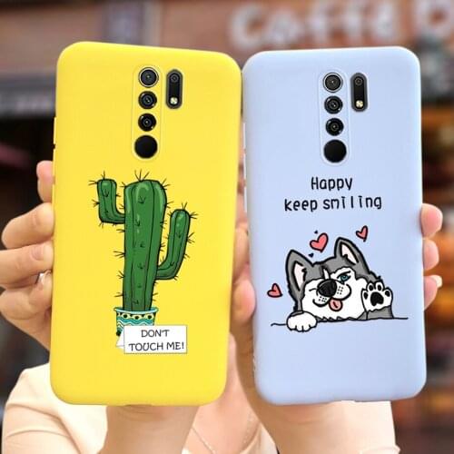 Cute Cartoon Cover For Xiaomi Redmi 9 Case Redmi 9A 9C 9T Soft Slim Funda New Fashion Phone Cases For Redmi 9 C 9A 9T Back Cover