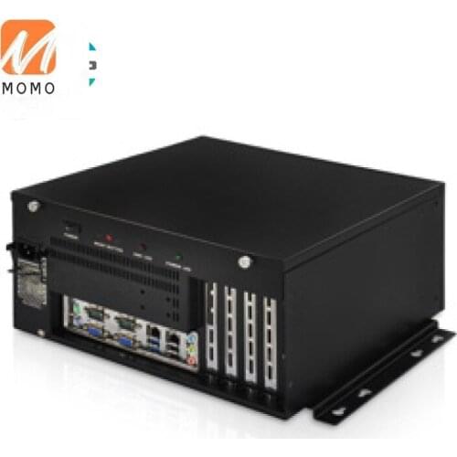 Black DeskTop/Wall-Mount Industrial Computer Chassis