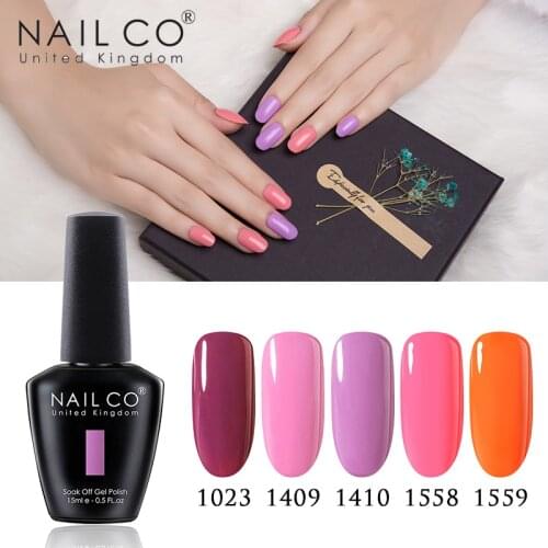 NAILCO UV LED Gel Nail Polish smalto semi permanente unghie Painting Gel Varnish Manicura Permanente Soak Off Nail Art Nail Gel