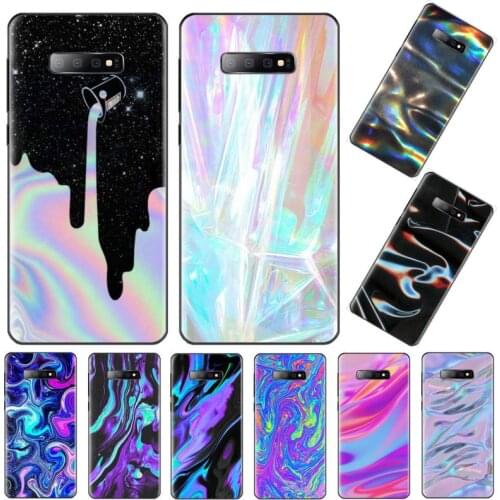 Holographic Phone Case For Samsung Galaxy S7 S8 S9 S10 S10e S20 s21 s30 plus lite Ultra 5g