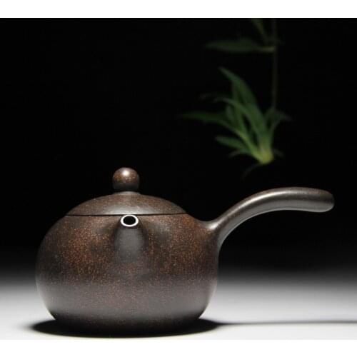H1321 Tang Yu xi shi pot capacity of about 200 cc yixing quality goods are recommended Undressed ore zhu kingbox mud 200 ml