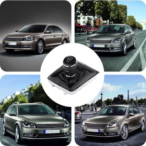 5/6 Speed Car Gear Knob Cover Parts Manual Boot Rack Base Shell Shift Protector For Golf 7 Passat B70 2011-2015 Auto Accessories