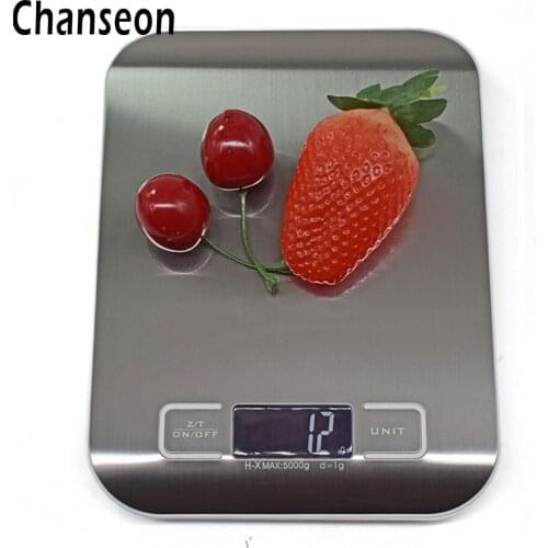 Chanseon Household Electronic Precision Kitchen Scale 1.5kg Cooking Tools Food Postal Balance LCD Digital Weight Health Scales