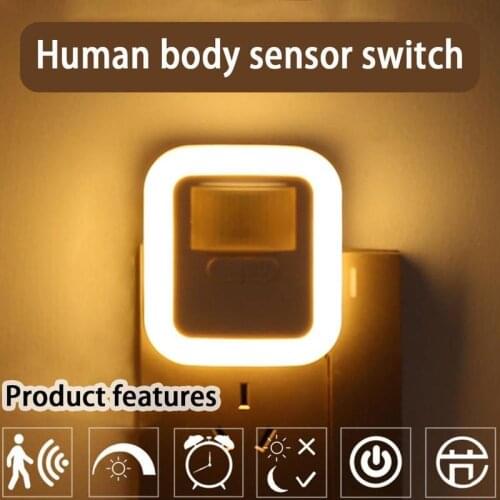 Lamp Home Staircase Closet Aisle Decorative Night Lamp Led Night Light Motion Sensor Light Bedroom Decor Christmas Gift For Kids