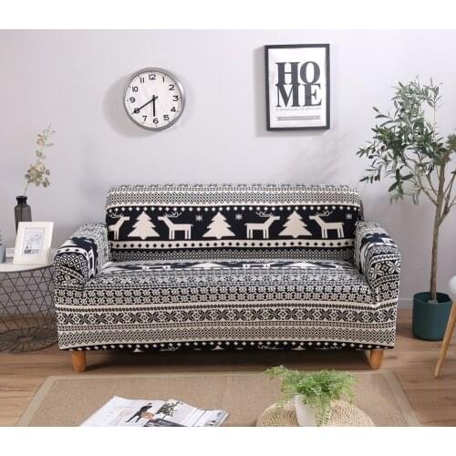 New Sofa-slipcovers Tight Wrap All-inclusive Sofa Cover Mandala Style Slip-resistant Elastic Cubre Sofa Towel Corner Couch Cover