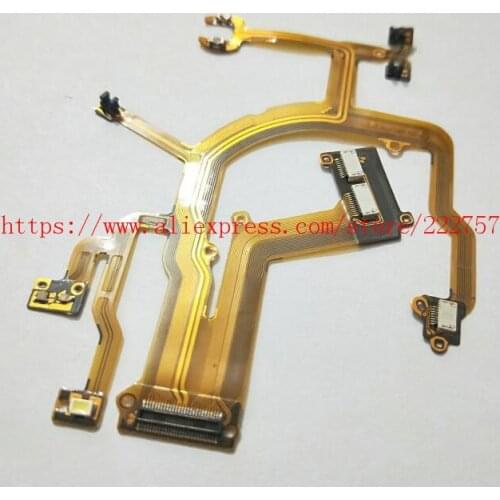 NEW Lens Main Flex Cable For Canon For PowerShot G10 G11 G12 Digital Camera Repair Part (With Socket)