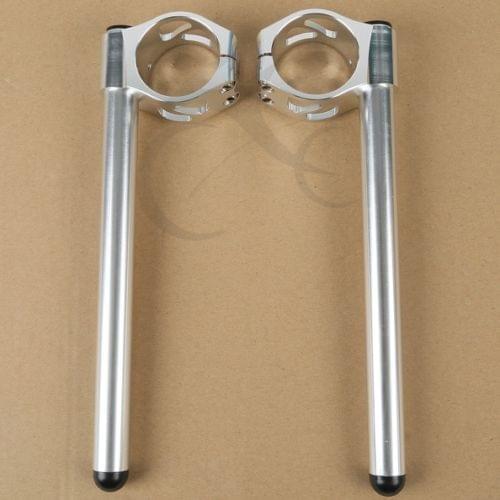 New 52mm HandleBars Clip Ons For YAMAHA TZ 250CC FZR 1000CC 1991-1995 92 93 94