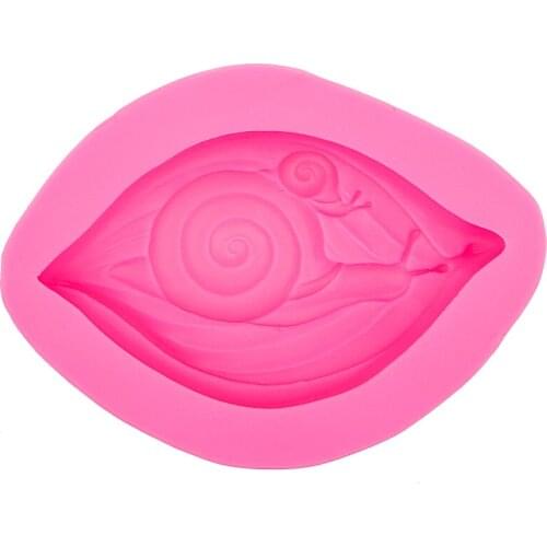 Big snails 3D Silicone Mold Mould For Soap,Candy,Chocolate,Ice,Cake Decorating tools F0589