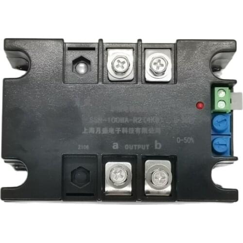 220V single-phase motor soft starter module controller SSR-60WA-R1(2KW) online soft starting fan pump pressure reducer conveyor