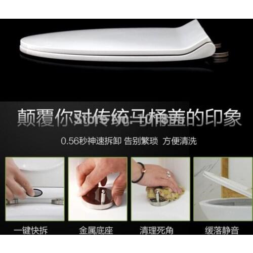 Many Model and Size of PP Material Slow Close Ultra-thin Toilet Seats