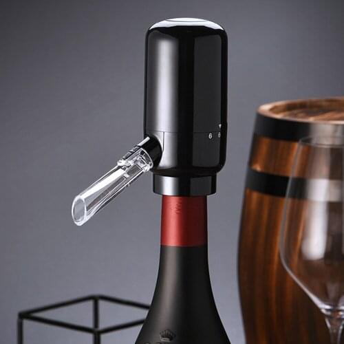 Smart Electric Red Wine Dispenser Quick Sobering Automatic Wine Decanter USB Charging Aerator Pourer Bar Tool for Kitchen Party