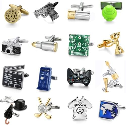 DY The high-end brand sports equipment humor style Cufflinks fashion French mens shirt Cufflinks