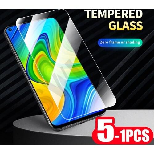 5-1Pcs 9H protective film for Redmi 6A 7s 7A 8A phone screen protector Redmi note 6 7 8 8T pro on the tempered glass smartphone