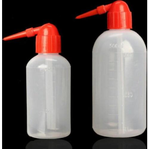 1 pcs Red Bird Head Cleaning Bottle Washing Bottle Filling Bottle Alcohol Bottle Plastic Washing Bottle 250ml/500ml