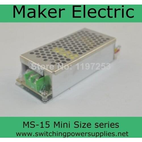 15w 5V 3A (MS-15-5) 15w 5v switching power supply 85-264vac input 5vdc output switching power suppliesMS-15-5