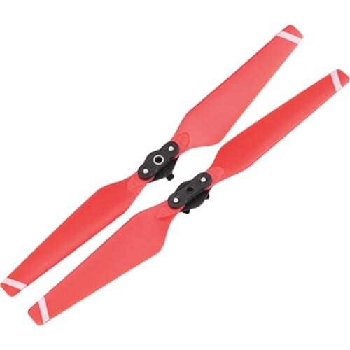 2pcs Colorful Propellers 8330F for DJI Mavic Pro Fly More Combo Props Quick Release Folding Blades Spare Parts White Red Blue