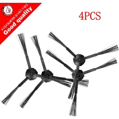 4pcs (2x Right+2x Left) Side Brushes for Panda X500 ECOVACS Robot X500 X580 CR120 Dibea X580 Vacuum cleaner accessories parts