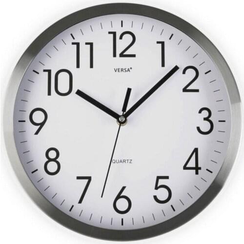 Wall Clock Aluminium (4,1 x 25 x 25 cm)