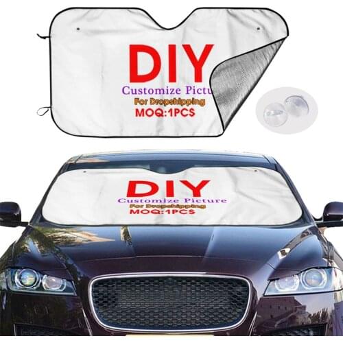 Noisydesigns 3D Customize Sunshade Your Personalized Pattern Drop Shipping S M size
