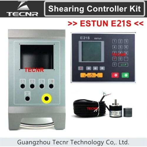 Estun E21S Shearing Controller Kit With Hanging Box Encoder coupling Switches Shearing Machine Control System