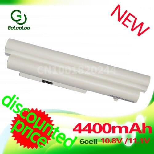 Golooloo white 4400MaH Battery for IBM Lenovo IdeaPad S10-2 L09C3B12 L09C6Y12 L09M3B11 L09C3B11 L09M6Y11 L09S3B11 L09S6Y11