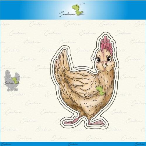 Chick metal cutting dies 2021 new diy die molds Scrapbooking Paper Making die cuts crafts large die