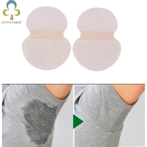 25Pairs/lot Thin comfortable Underarm Antiperspi paste stick Antiperspirant stickers Summer sweat absorb YJN