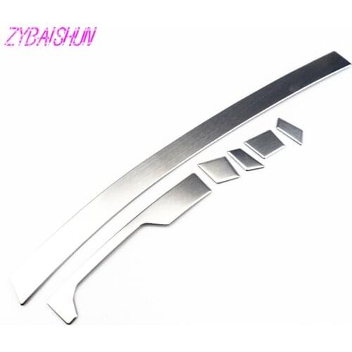 New Design Stainless Steel Paints for Chevrolet Cruze Sedan Hatchback Gloves Box Refires Paillette Storage Light Cover Trim