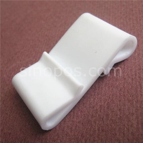 Plastic Power Panel Wing Clip 1", corrugated construction sidekick displays double S hook wire shelf signage ticket sheet holder