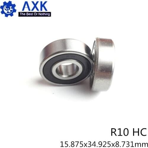 R10 Hybrid Ceramic Bearing 15.875*34.925*8.731 mm ( 1 PC) Industry Motor Spindle R10HC Hybrids Si3N4 Ball Bearings 3NC R10RS